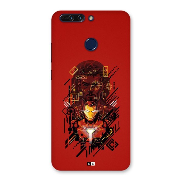 Tony Stark Back Case for Honor 8 Pro
