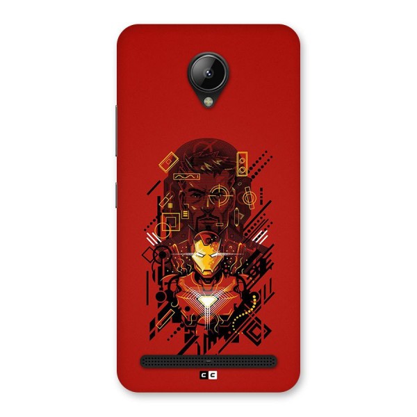 Tony Stark Back Case for Lenovo C2