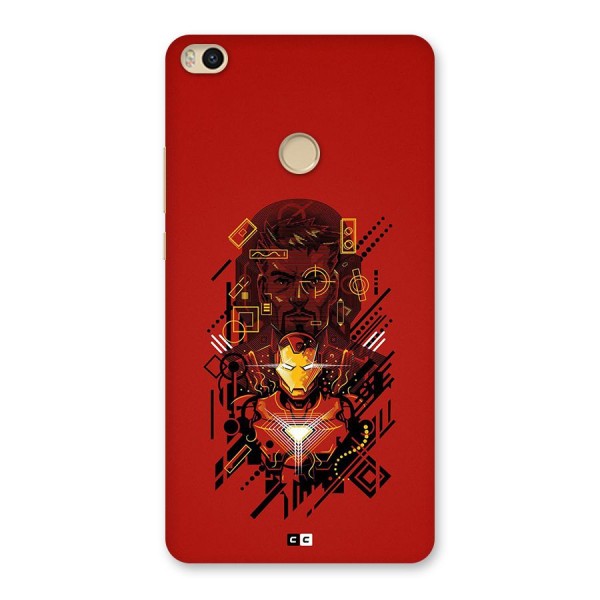 Tony Stark Back Case for Mi Max 2