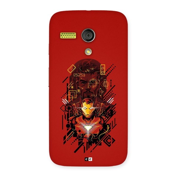 Tony Stark Back Case for Moto G