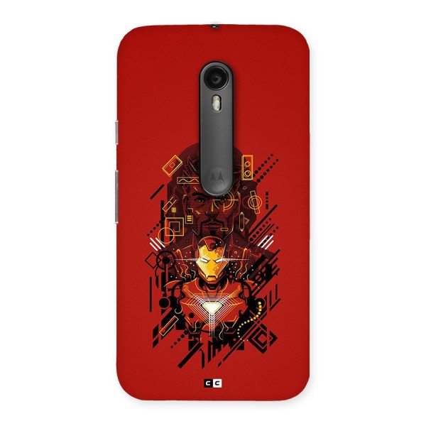 Tony Stark Back Case for Moto G3