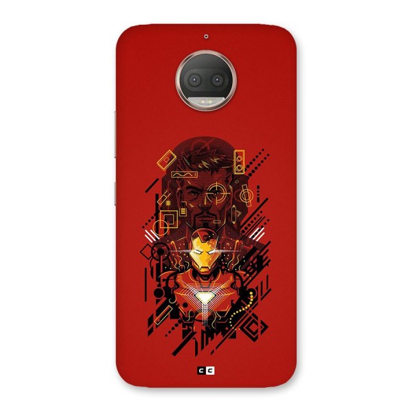 Tony Stark Back Case for Moto G5s Plus