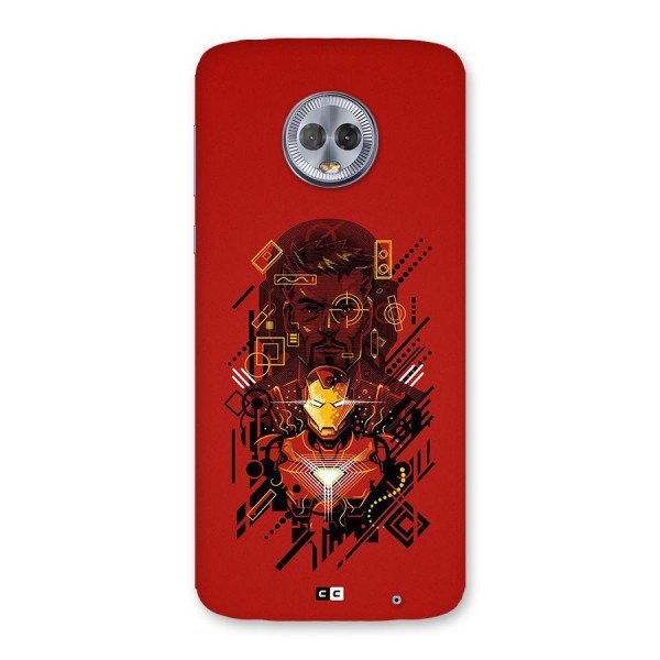 Tony Stark Back Case for Moto G6 Plus