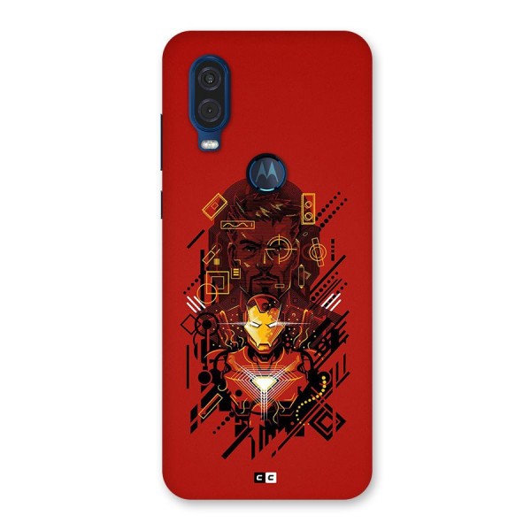 Tony Stark Back Case for Motorola One Vision