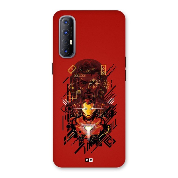 Tony Stark Back Case for Oppo Reno3 Pro