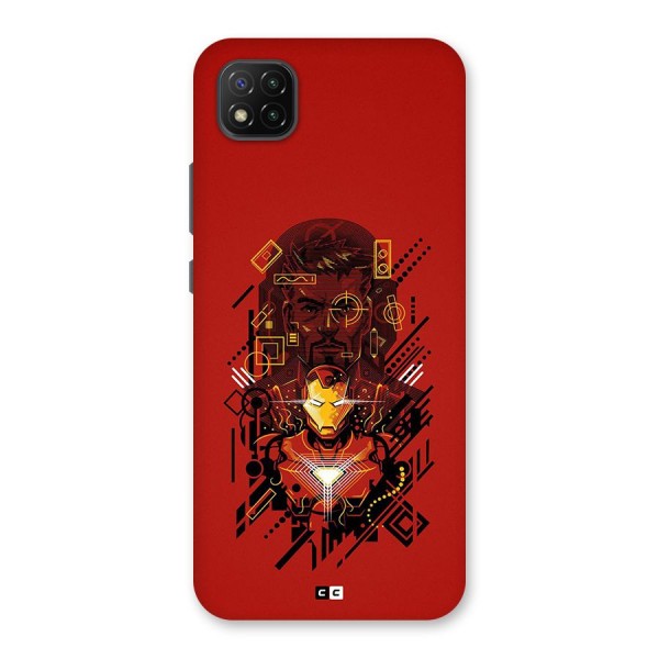 Tony Stark Back Case for Poco C3