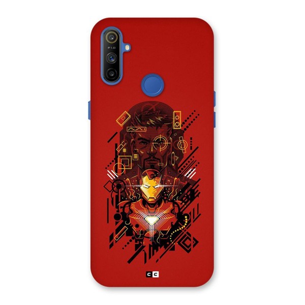 Tony Stark Back Case for Realme Narzo 10A