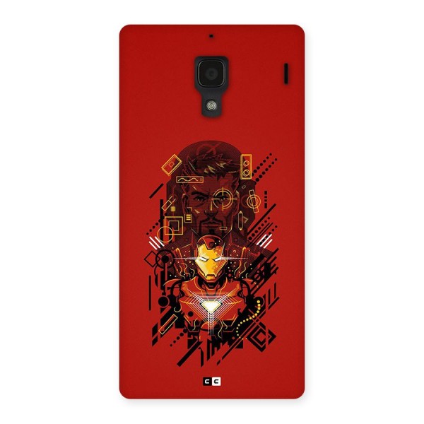Tony Stark Back Case for Redmi 1s