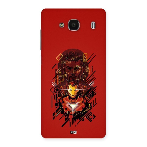 Tony Stark Back Case for Redmi 2s