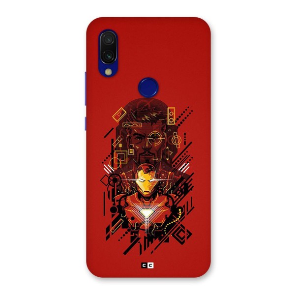 Tony Stark Back Case for Redmi 7