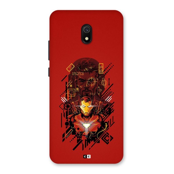 Tony Stark Back Case for Redmi 8A