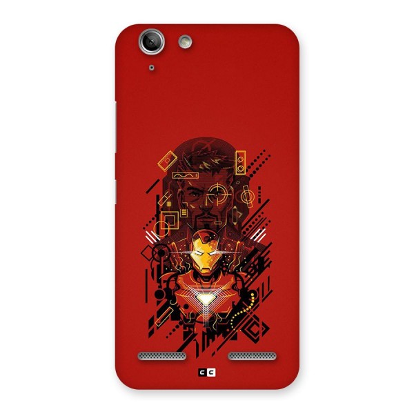 Tony Stark Back Case for Vibe K5 Plus