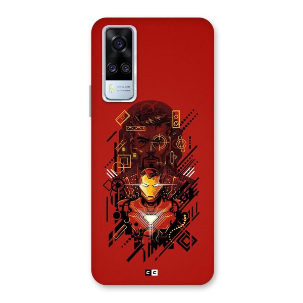 Tony Stark Back Case for Vivo Y51A