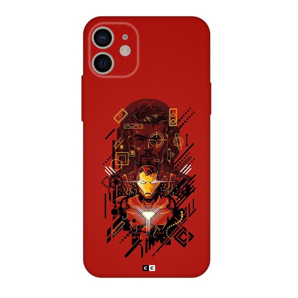 Tony Stark Back Case for iPhone 11