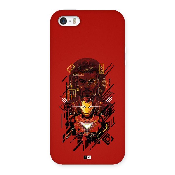 Tony Stark Back Case for iPhone SE 2016