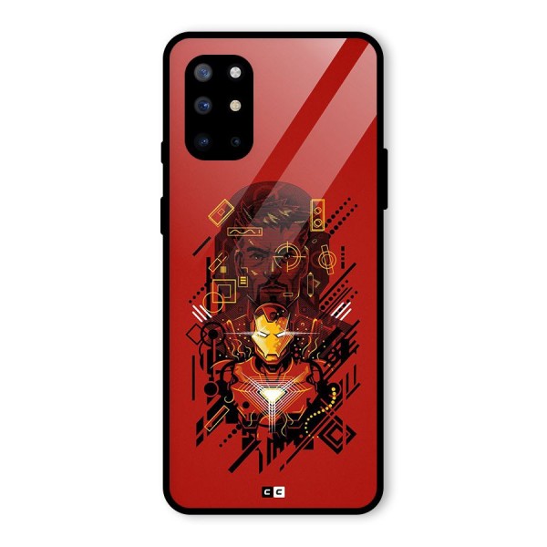 Tony Stark Glass Back Case for OnePlus 8T