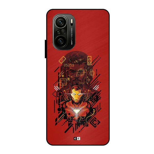 Tony Stark Metal Back Case for Mi 11X Pro