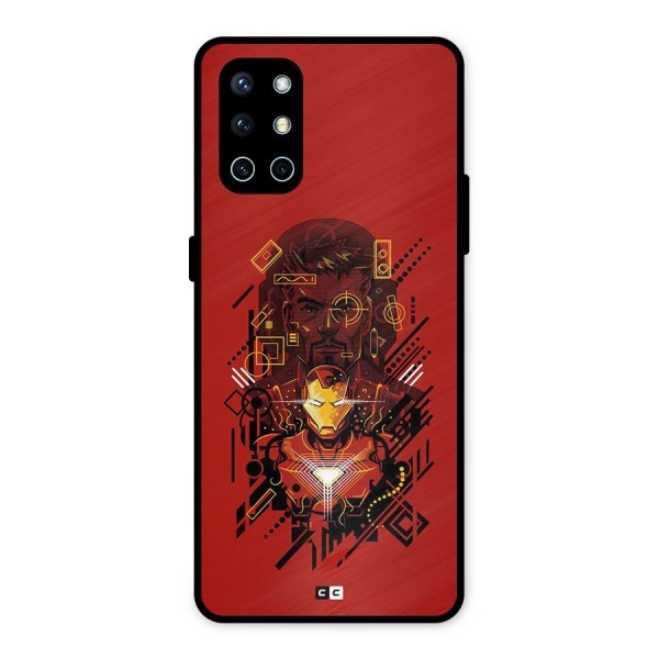 Tony Stark Metal Back Case for OnePlus 9R