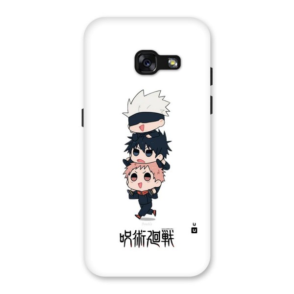 Top Gojo Squad Back Case for Galaxy A3 (2017)