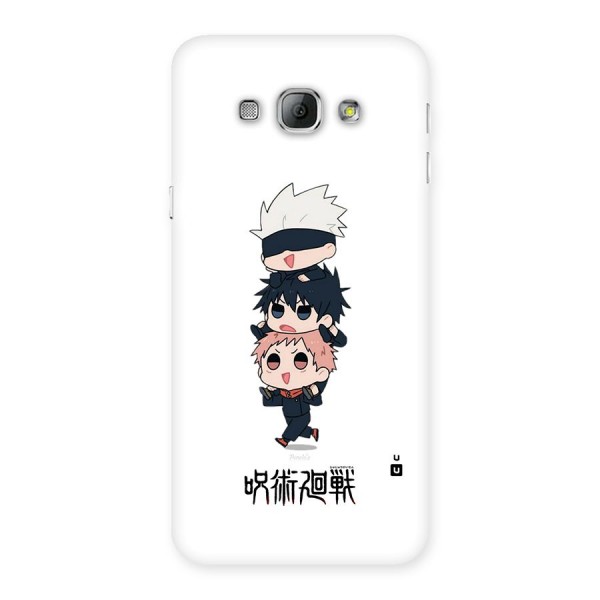 Top Gojo Squad Back Case for Galaxy A8