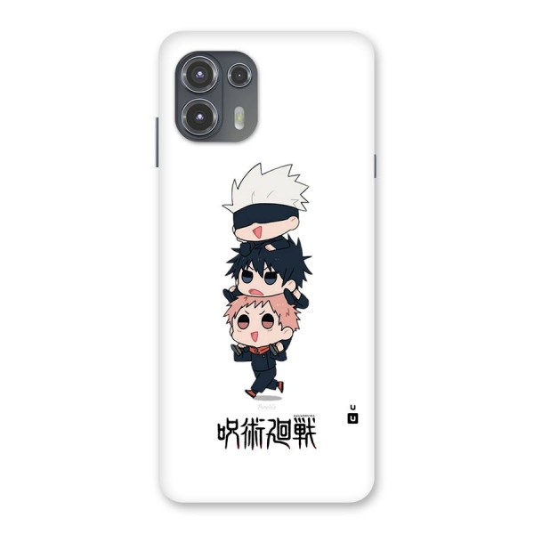 Top Gojo Squad Back Case for Motorola Edge 20 Fusion