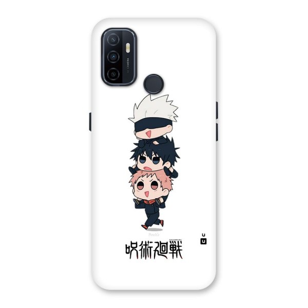 Top Gojo Squad Back Case for Oppo A32