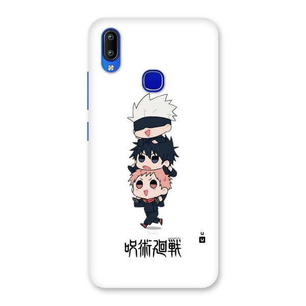 Top Gojo Squad Back Case for Vivo Y91