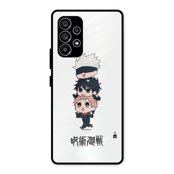 Top Gojo Squad Metal Back Case for Galaxy A53 5G