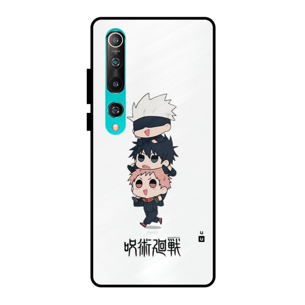 Top Gojo Squad Metal Back Case for Mi 10