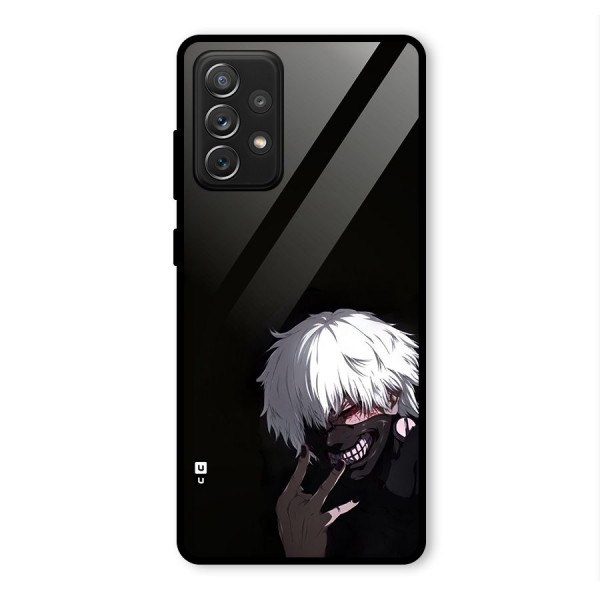 Toukyo Ghoul Kaneki Alternate Glass Back Case for Galaxy A72
