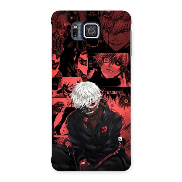 Toukyo Ghoul Kaneki Manga Back Case for Galaxy Alpha