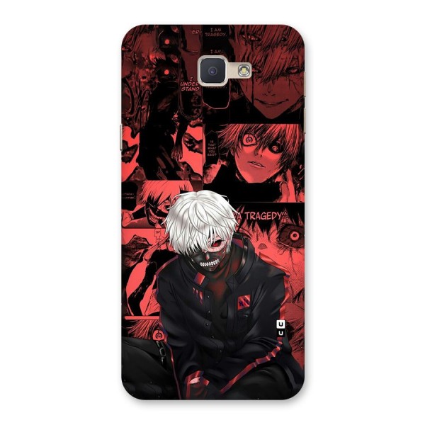 Toukyo Ghoul Kaneki Manga Back Case for Galaxy J5 Prime