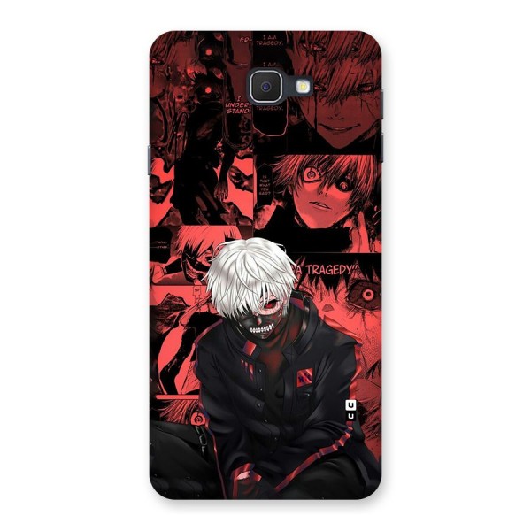 Toukyo Ghoul Kaneki Manga Back Case for Galaxy On7 2016