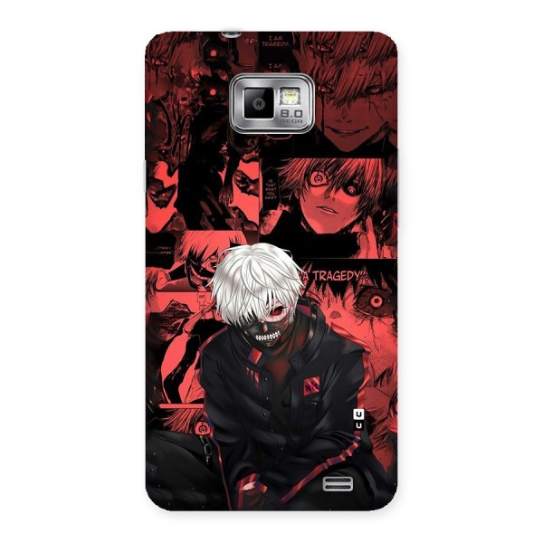 Toukyo Ghoul Kaneki Manga Back Case for Galaxy S2