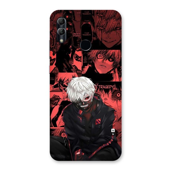 Toukyo Ghoul Kaneki Manga Back Case for Honor 10 Lite