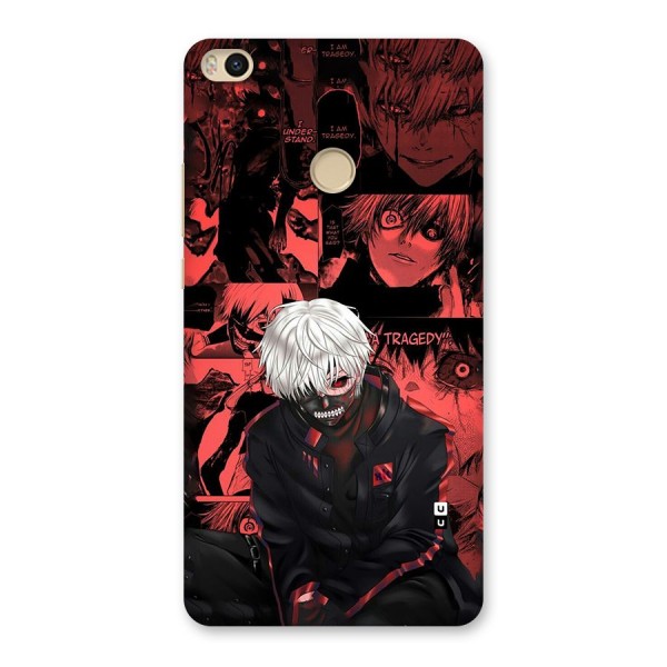 Toukyo Ghoul Kaneki Manga Back Case for Mi Max 2