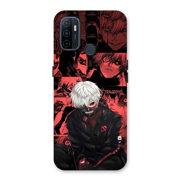 Toukyo Ghoul Kaneki Manga Back Case for Oppo A32