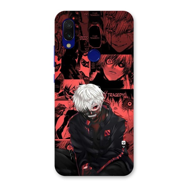 Toukyo Ghoul Kaneki Manga Back Case for Redmi 7
