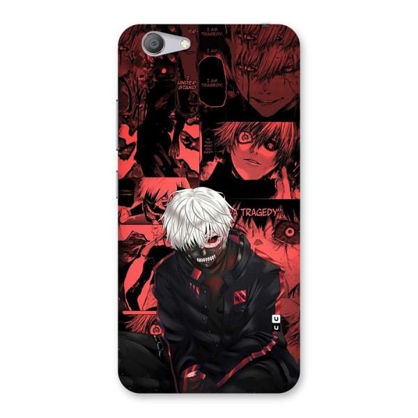 Toukyo Ghoul Kaneki Manga Back Case for Vivo Y53