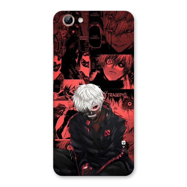 Toukyo Ghoul Kaneki Manga Back Case for Vivo Y71i