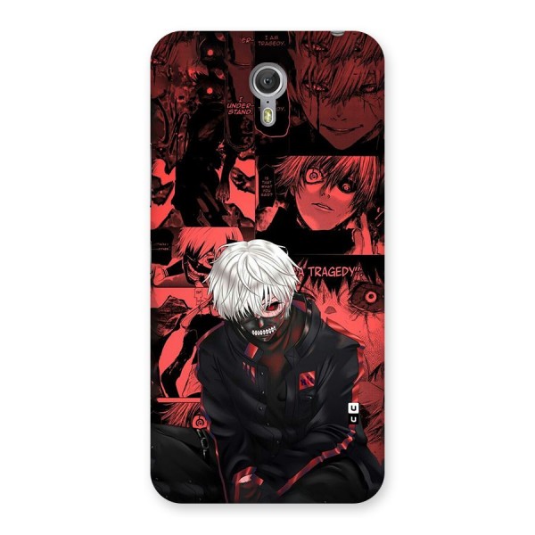 Toukyo Ghoul Kaneki Manga Back Case for Zuk Z1