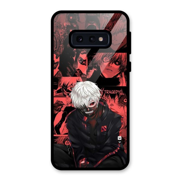 Toukyo Ghoul Kaneki Manga Glass Back Case for Galaxy S10e