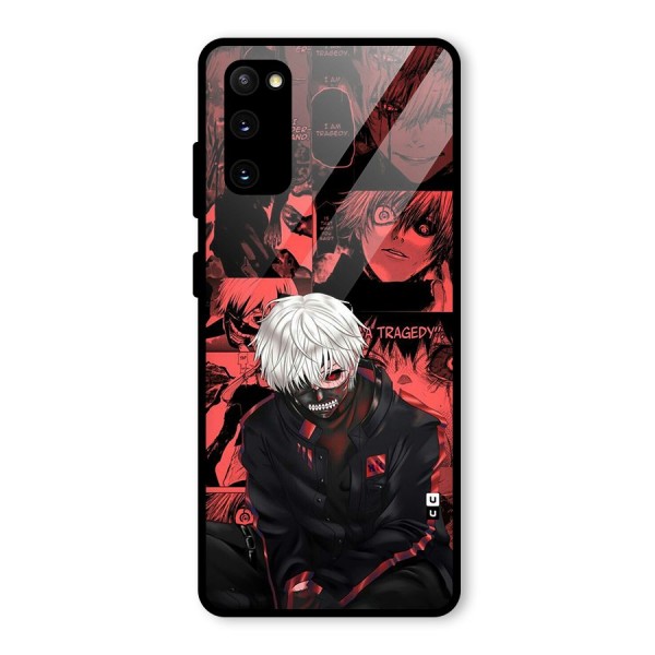 Toukyo Ghoul Kaneki Manga Glass Back Case for Galaxy S20 FE 5G