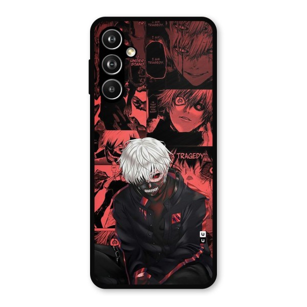 Toukyo Ghoul Kaneki Manga Metal Back Case for Galaxy F54