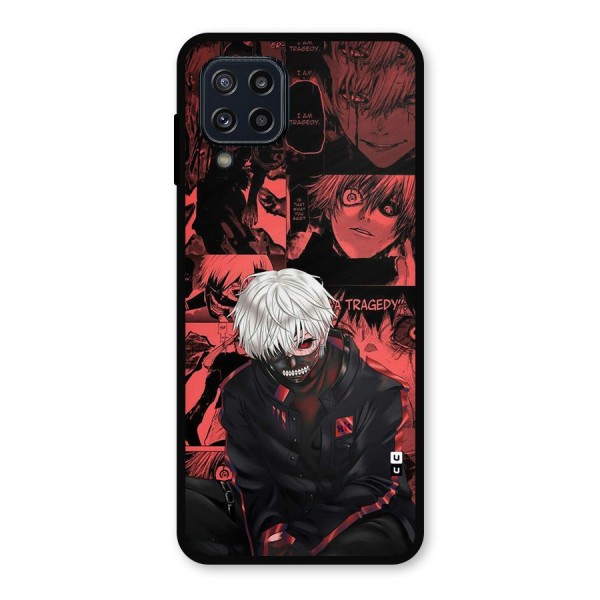Toukyo Ghoul Kaneki Manga Metal Back Case for Galaxy M32