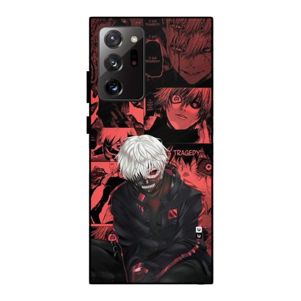 Toukyo Ghoul Kaneki Manga Metal Back Case for Galaxy Note 20 Ultra