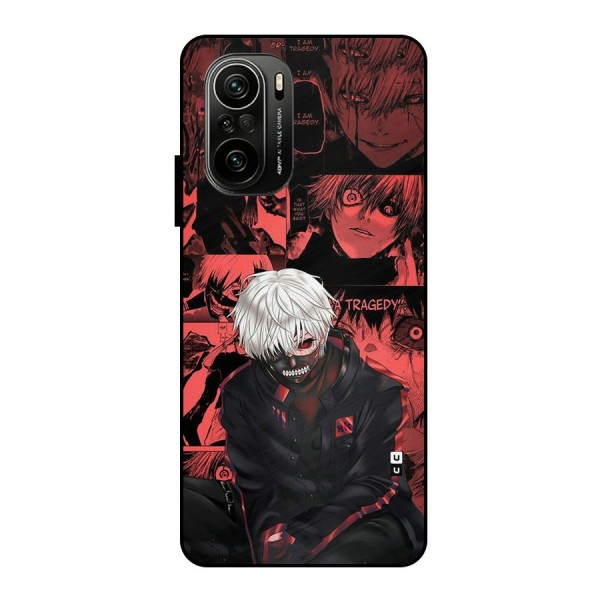 Toukyo Ghoul Kaneki Manga Metal Back Case for Mi 11X Pro