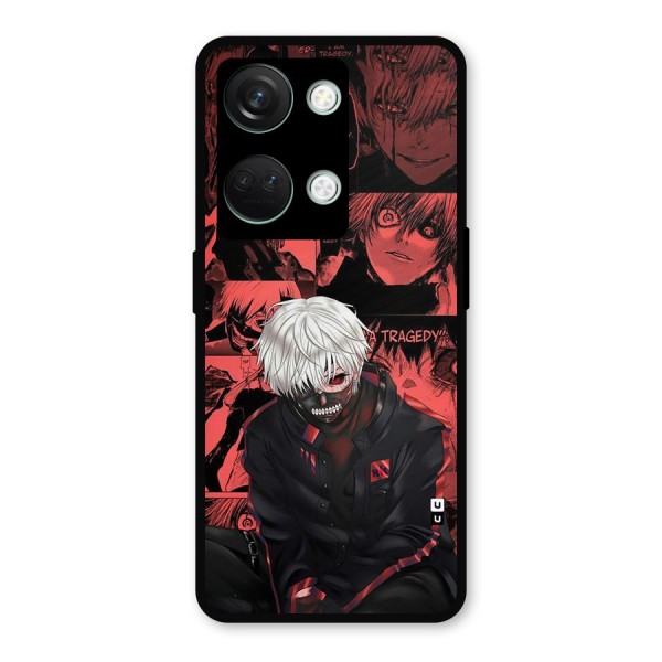 Toukyo Ghoul Kaneki Manga Metal Back Case for OnePlus Nord 3
