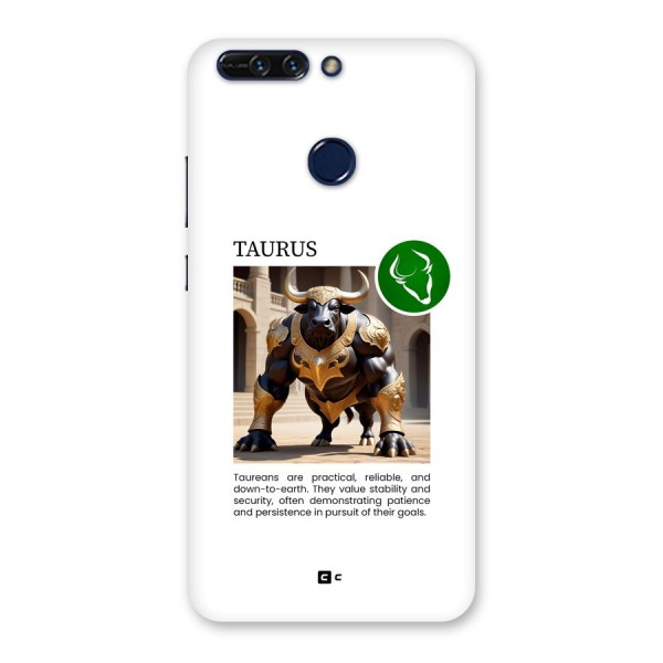 Towering Taurus Back Case for Honor 8 Pro