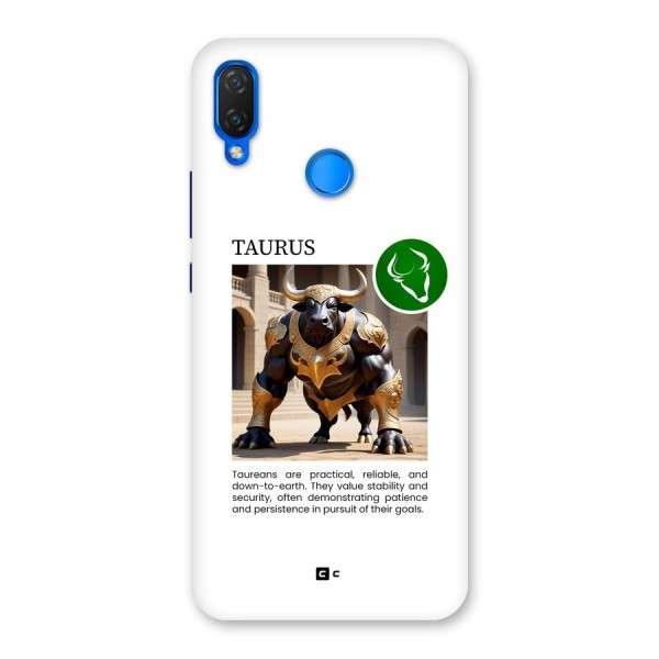 Towering Taurus Back Case for Huawei P Smart Plus